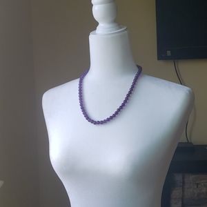 Amythest Necklace